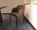 Стул Обеденный (С подлокотниками, Деревянные ножки)