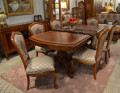 Столовая Флетчер, стол раздвижной (Классика, массив дерева) интернет магазин